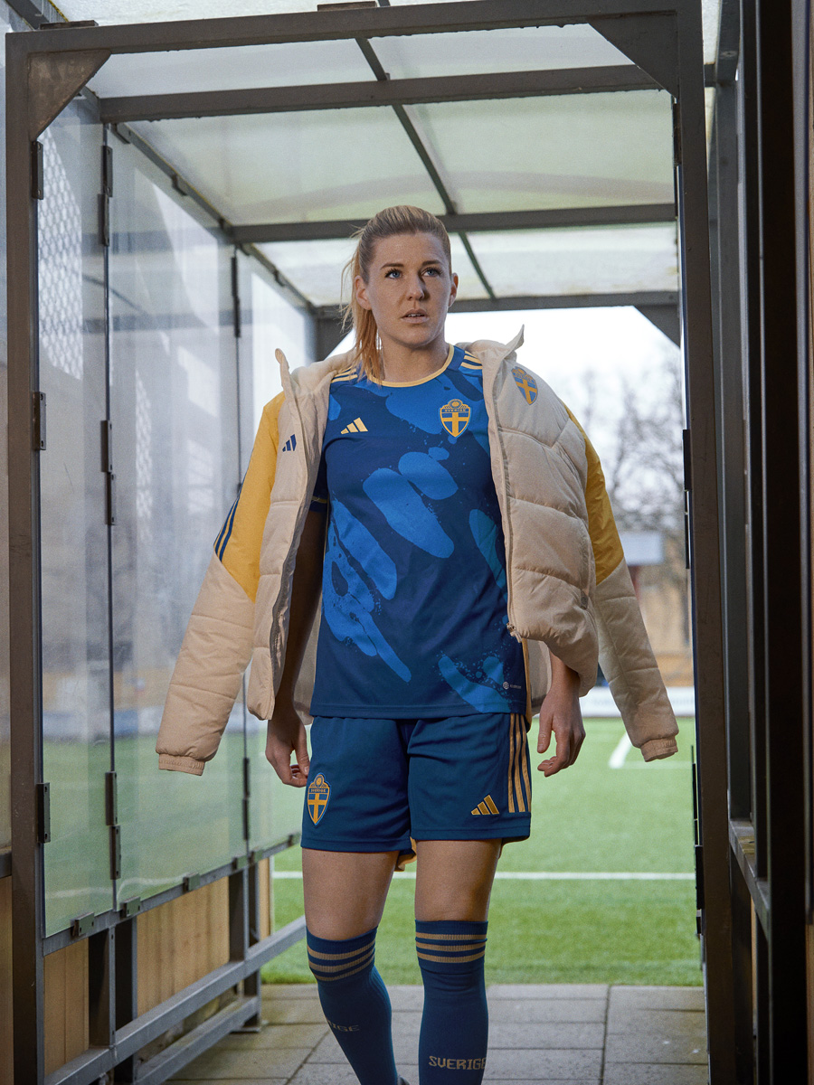 瑞典女足国家队 2023 世界杯客场球衣 © 球衫堂 kitstown