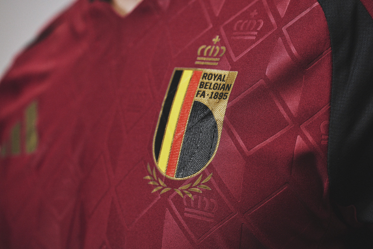 比利时国家队 2024 欧洲杯主客场球衣 © 球衫堂 kitstown