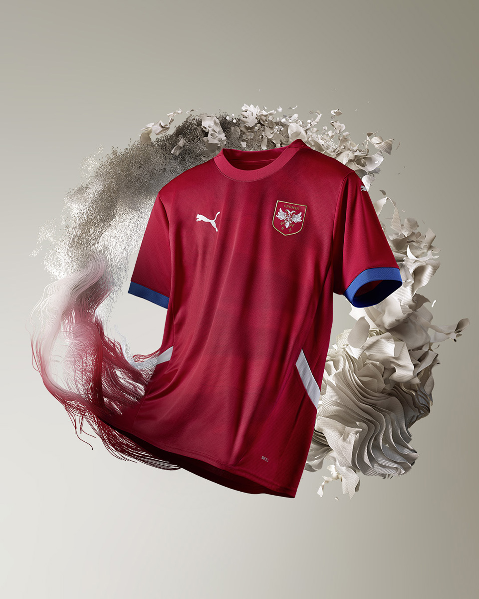 塞尔维亚国家队 2024 欧洲杯主客场球衣 © 球衫堂 kitstown