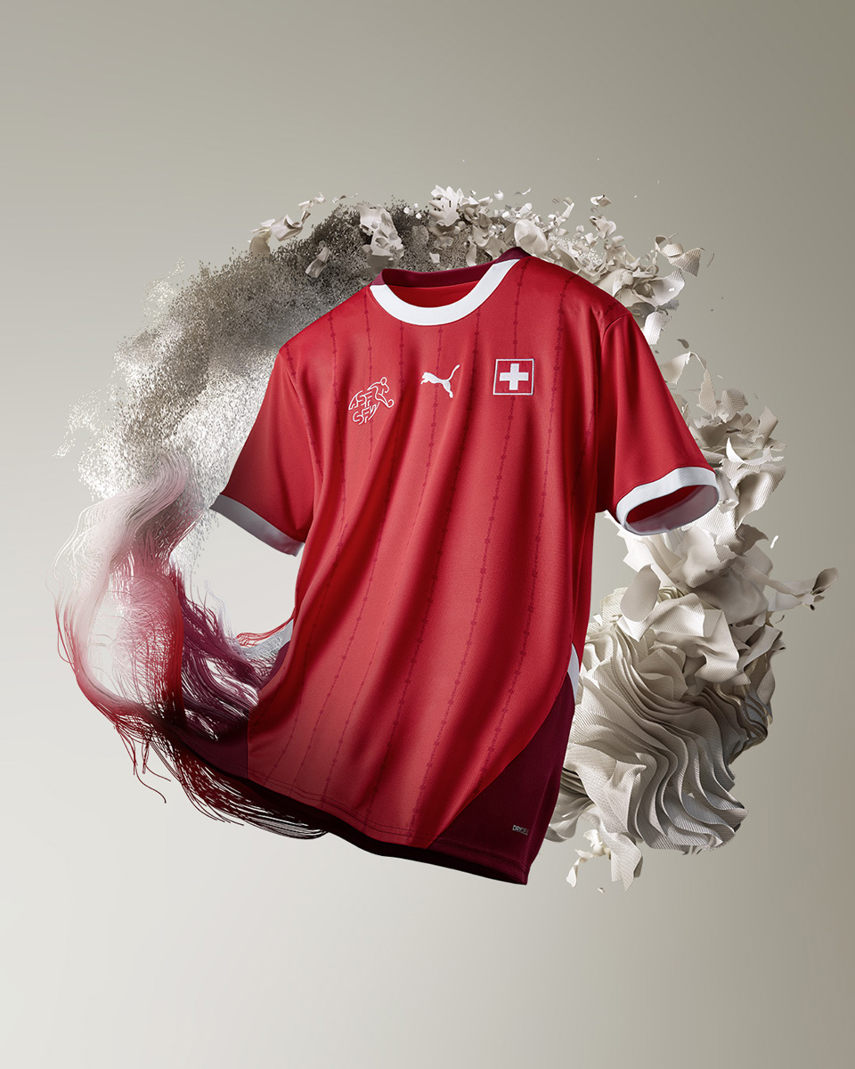瑞士国家队 2024 欧洲杯主客场球衣 © 球衫堂 kitstown