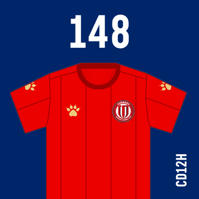 编号: CD12H; 内容: 成都兴城俱乐部 2021 赛季主场球衣