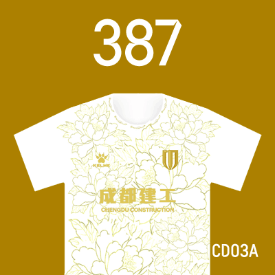 编号: CD03A; 内容: 成都蓉城俱乐部 2022 赛季客场球衣