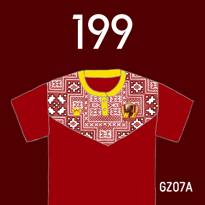 编号: GZ07A; 内容: 贵州俱乐部 2022 赛季客场球衣