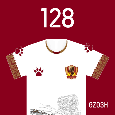 编号: GZ03H; 内容: 贵州俱乐部 2022 赛季主场球衣