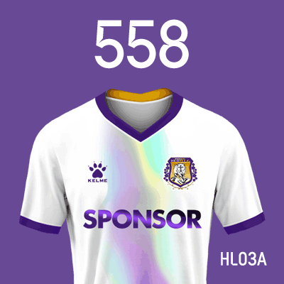 编号: HL03A; 内容: 黑龙江冰城俱乐部 2022 赛季客场球衣