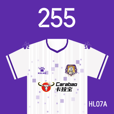 编号: HL07A; 内容: 黑龙江冰城俱乐部 2022 赛季客场球衣