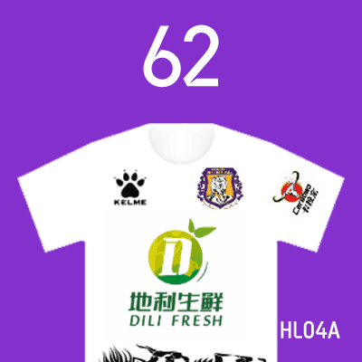 编号: HL04A; 内容: 黑龙江冰城俱乐部 2022 赛季客场球衣