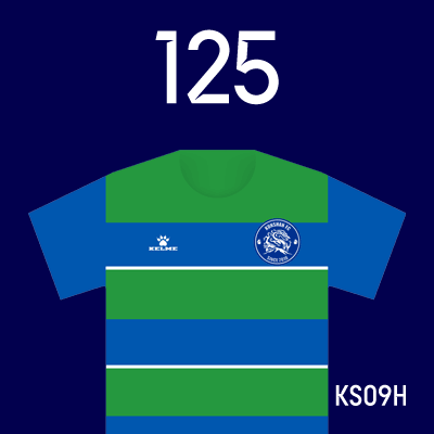 编号: KS09H; 内容: 昆山俱乐部 2022 赛季主场球衣