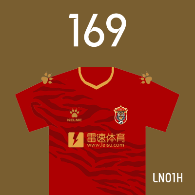 编号: LN01H; 内容: 辽宁沈阳城市俱乐部 2022 赛季主场球衣