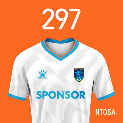 编号: NT05A; 内容: 南通支云俱乐部 2022 赛季客场球衣