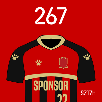 编号: SZ17H; 内容: 苏州东吴俱乐部 2022 赛季主场球衣