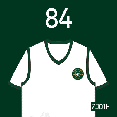 编号: ZJ01H; 内容: 浙江俱乐部 2022 赛季主场球衣