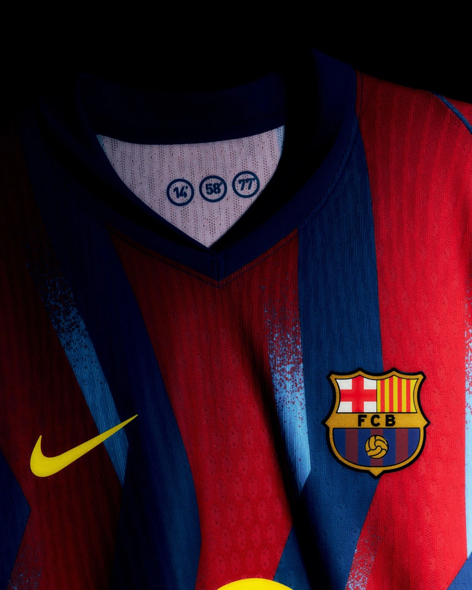 巴塞罗那 2025-26 赛季第四球衣 © 球衫堂 kitstown 巴塞罗那 2025-26 赛季第四球衣 © 球衫堂 kitstown