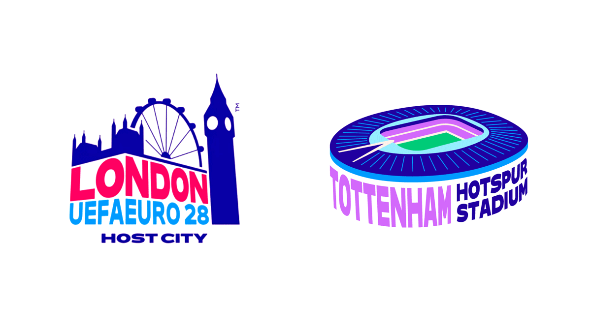 2028 年欧锦赛官方品牌形象正式亮相 © 球衫堂 kitstown