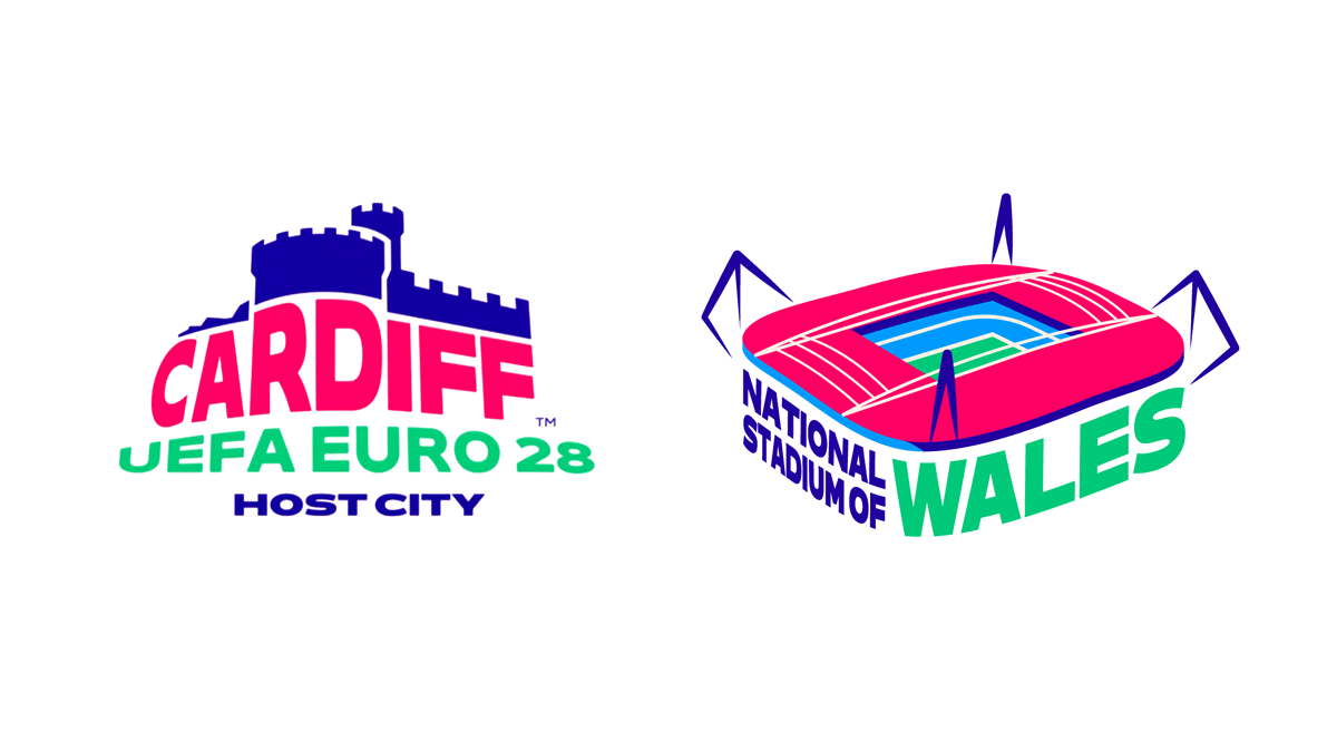 2028 年欧锦赛官方品牌形象正式亮相 © 球衫堂 kitstown