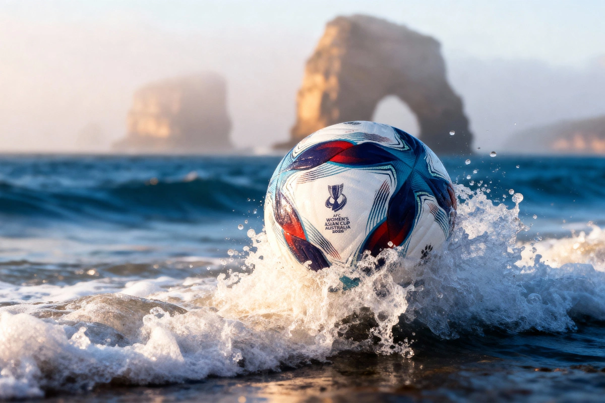WAVEMAKER — 2026 亚足联澳大利亚女足亚洲杯官方比赛用球 © 球衫堂 kitstown