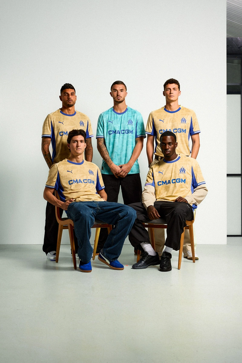 马赛 2025-26 赛季限量版第四球衣 © 球衫堂 kitstown