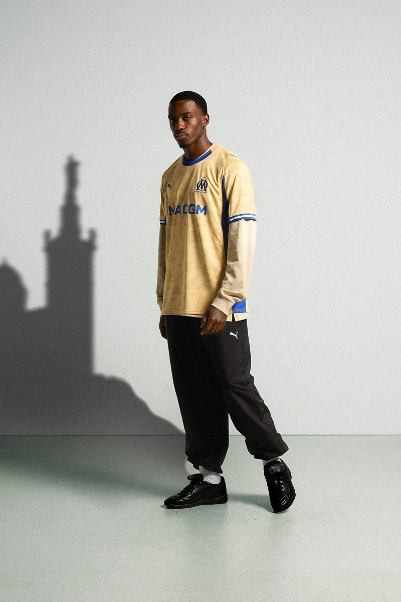 马赛 2025-26 赛季限量版第四球衣 © 球衫堂 kitstown