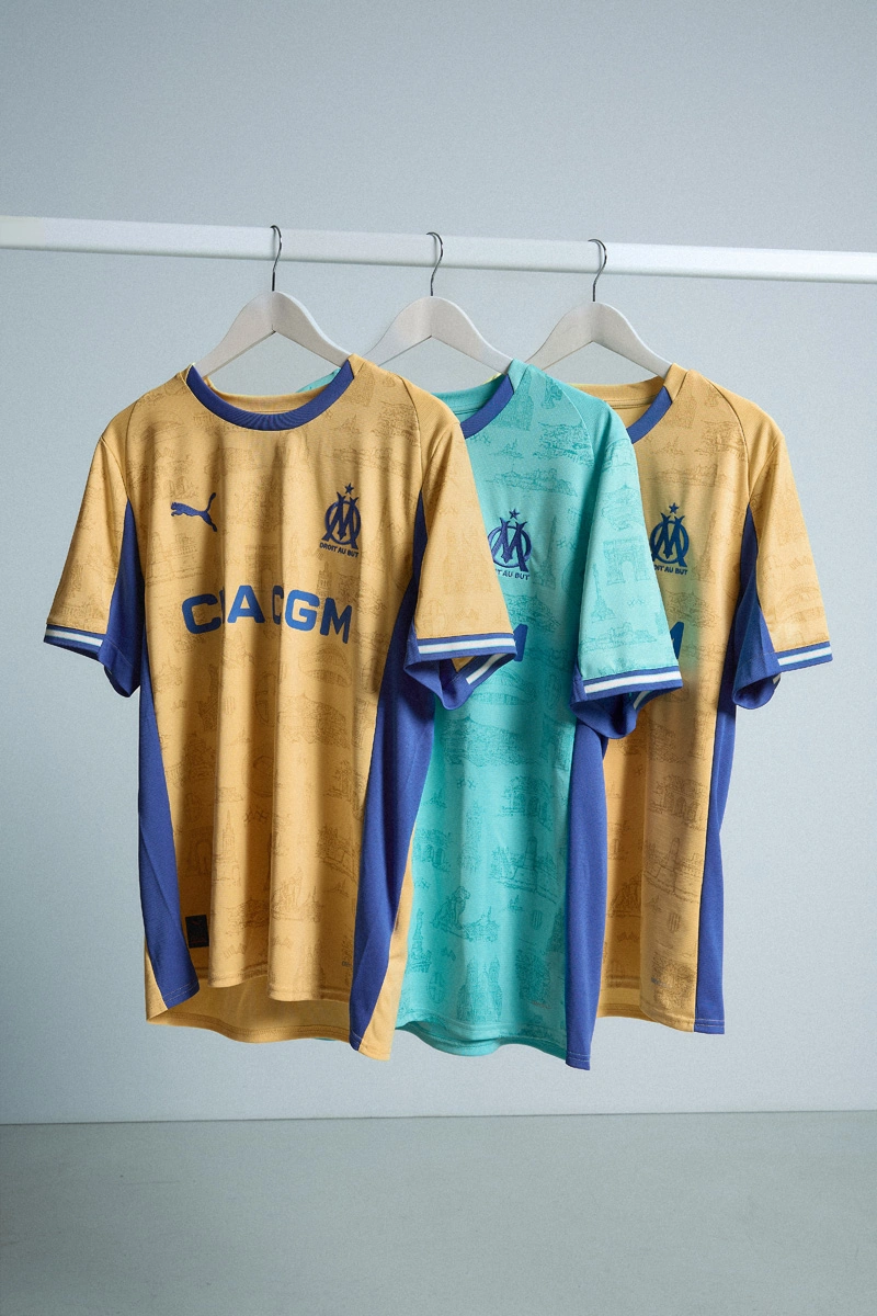 马赛 2025-26 赛季限量版第四球衣 © 球衫堂 kitstown