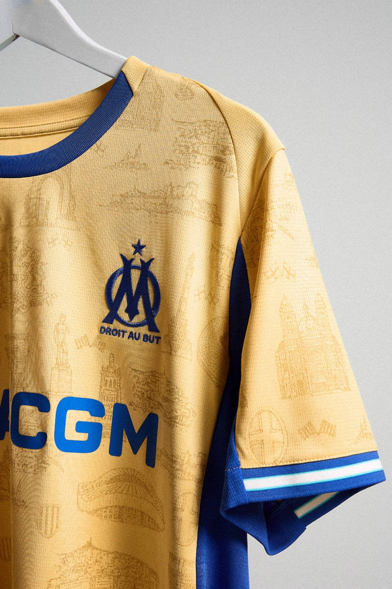 马赛 2025-26 赛季限量版第四球衣 © 球衫堂 kitstown