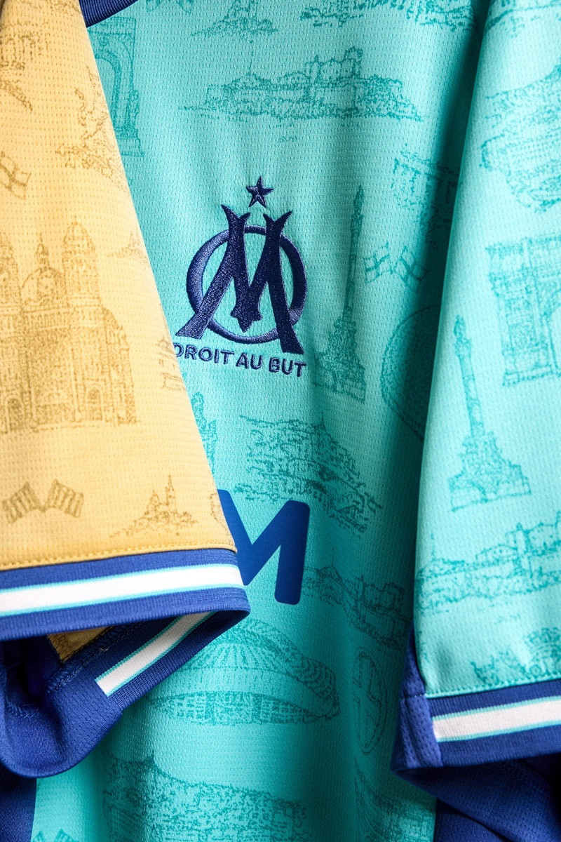 马赛 2025-26 赛季限量版第四球衣 © 球衫堂 kitstown