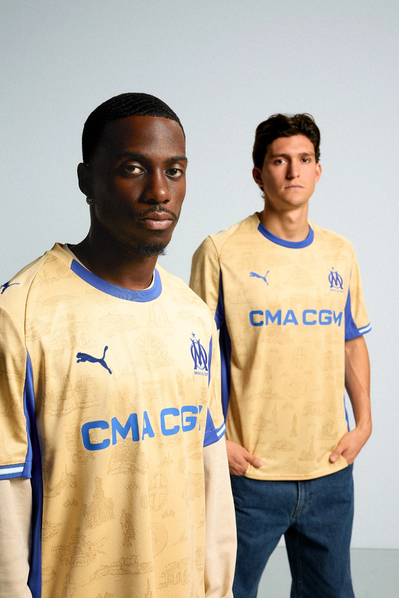 马赛 2025-26 赛季限量版第四球衣 © 球衫堂 kitstown