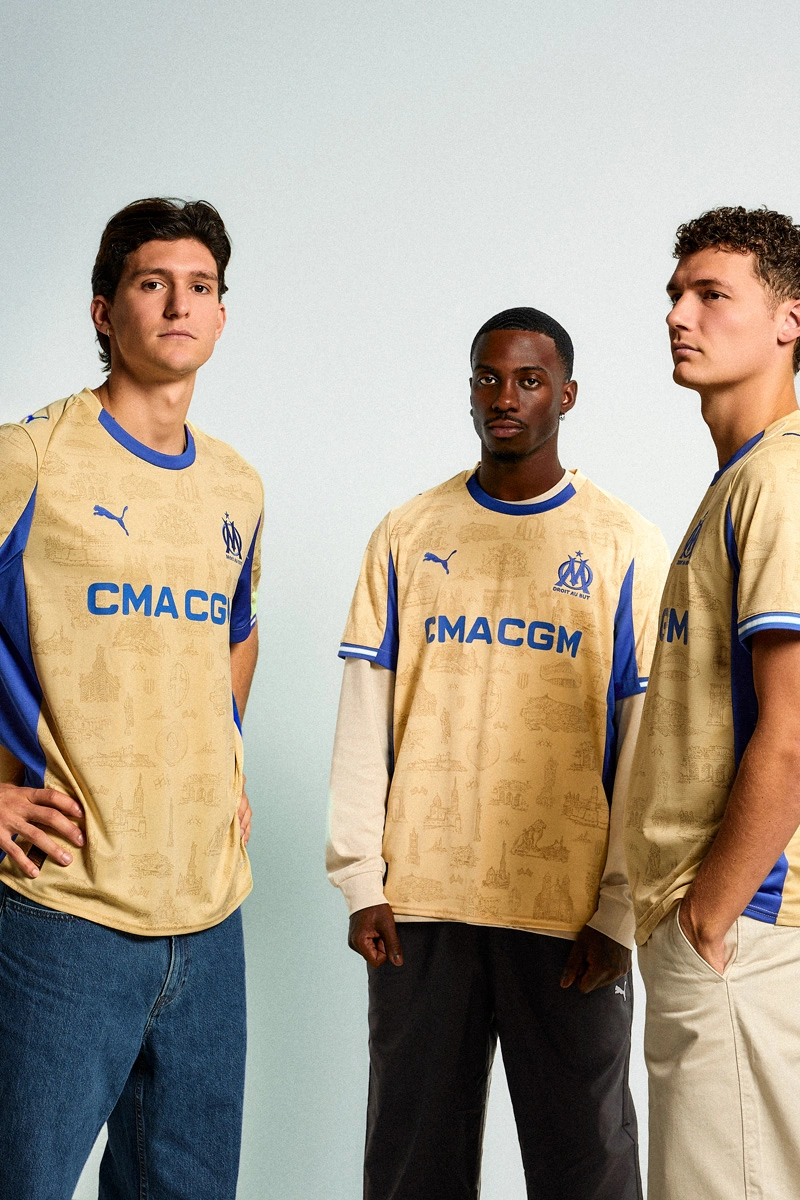 马赛 2025-26 赛季限量版第四球衣 © 球衫堂 kitstown