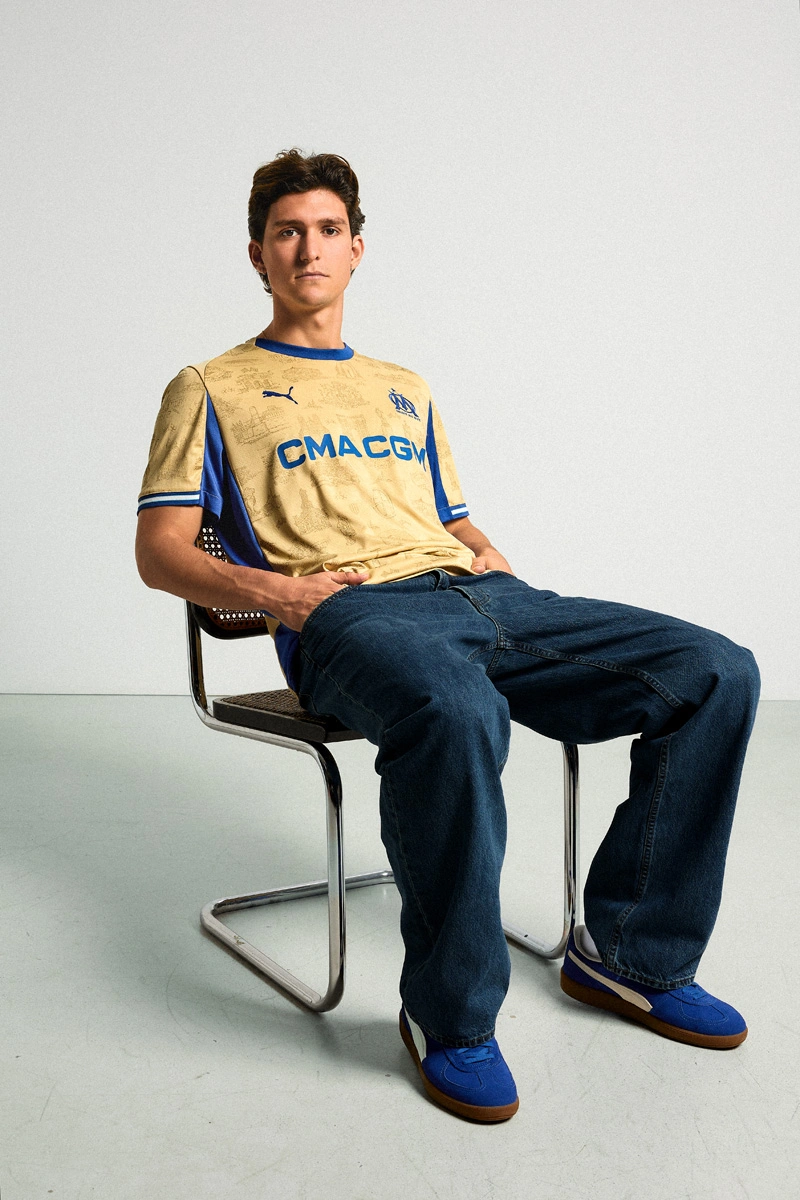 马赛 2025-26 赛季限量版第四球衣 © 球衫堂 kitstown