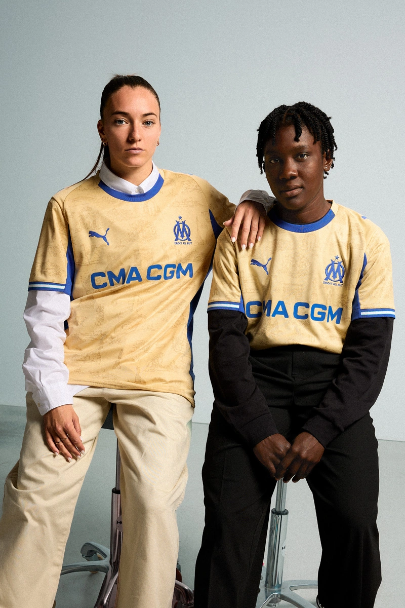 马赛 2025-26 赛季限量版第四球衣 © 球衫堂 kitstown