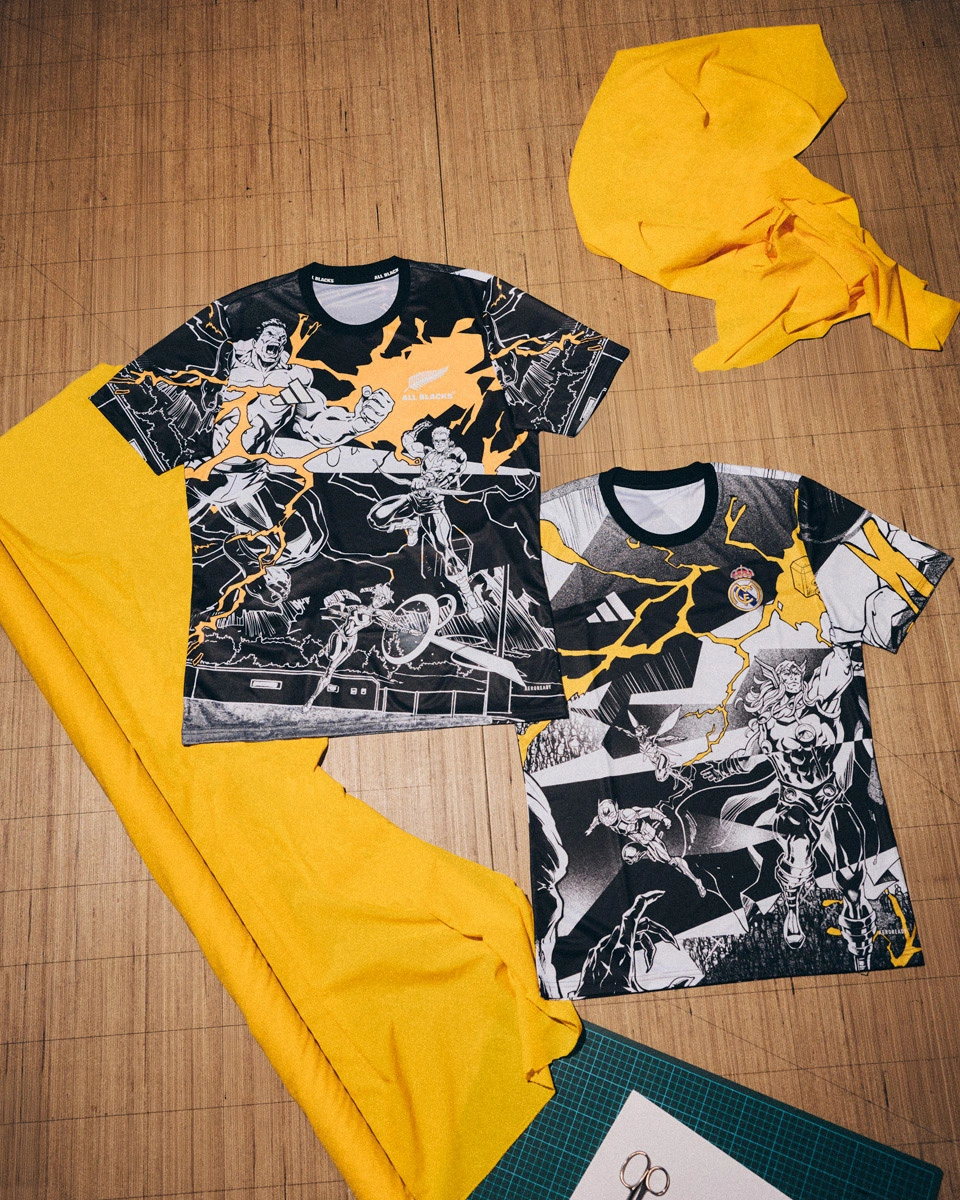 adidas × 漫威 × 皇家马德里 × 全黑队联名系列服饰 © 球衫堂 kitstown