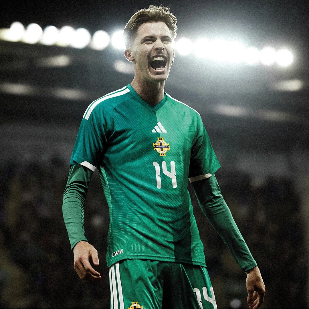 北爱尔兰代表队 2026-27 赛季主场球衣 © 球衫堂 kitstown 北爱尔兰代表队 2026-27 赛季主场球衣 © 球衫堂 kitstown