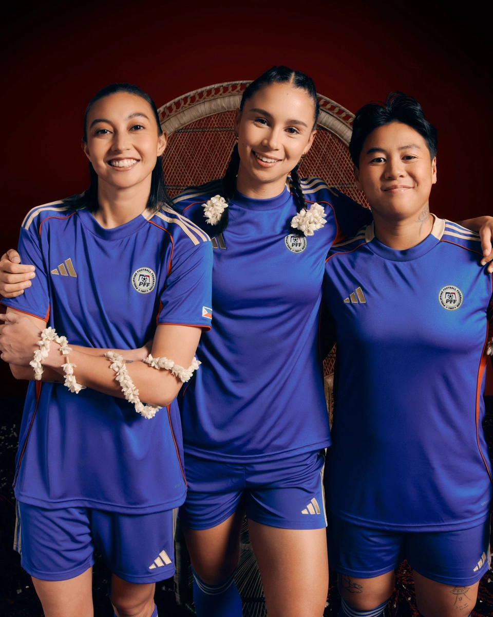 菲律宾女足国家队 2025-26 赛季主客场球衣 © 球衫堂 kitstown