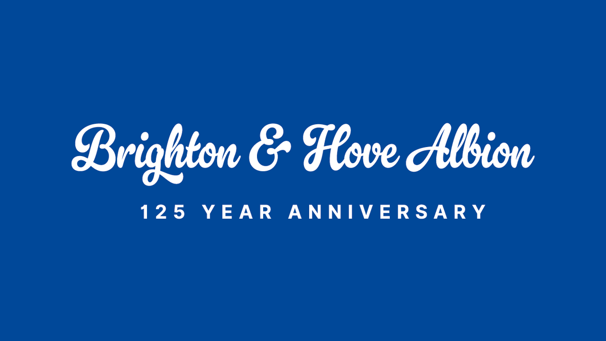 布赖顿俱乐部发布 125 周年纪念徽章 © 球衫堂 kitstown 布赖顿俱乐部发布 125 周年纪念徽章 © 球衫堂 kitstown