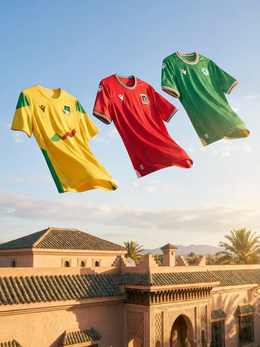 科摩罗国家队 2025 非洲国家杯主客场球衣 © 球衫堂 kitstown