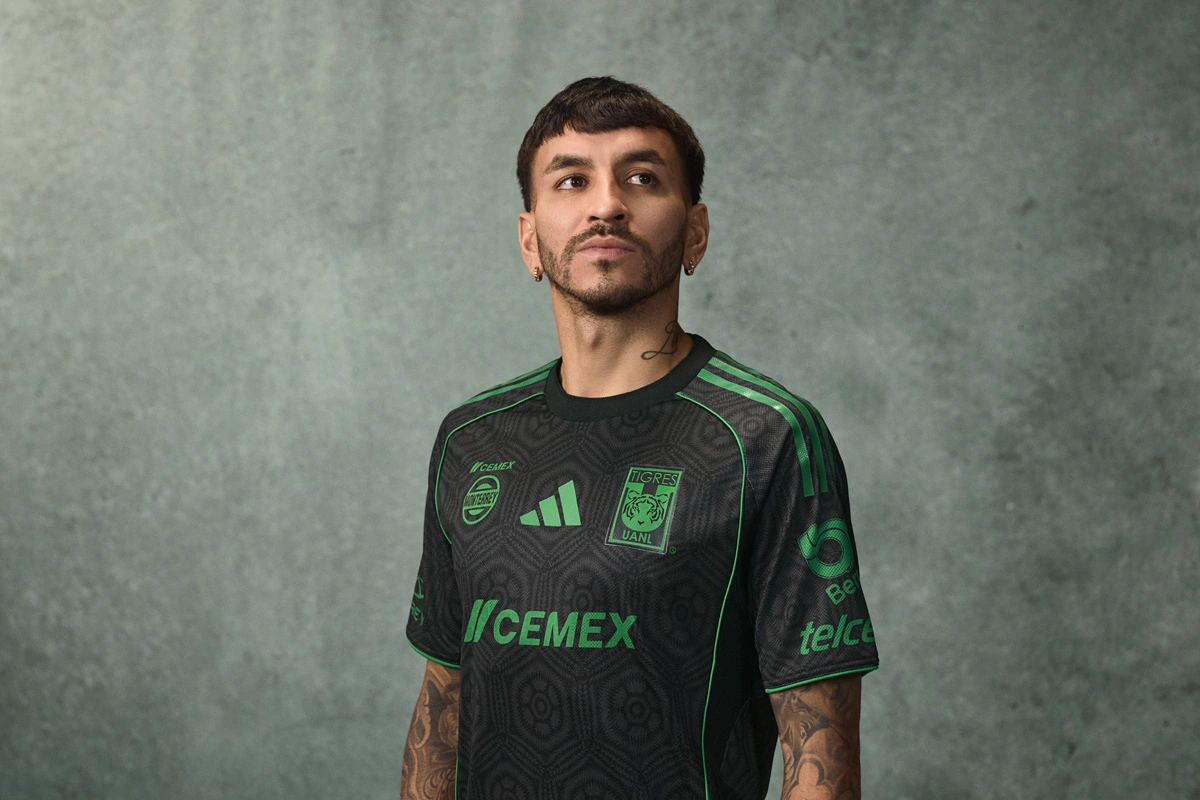 新莱昂自治大学老虎 2025-26 赛季第二客场球衣 © 球衫堂 kitstown