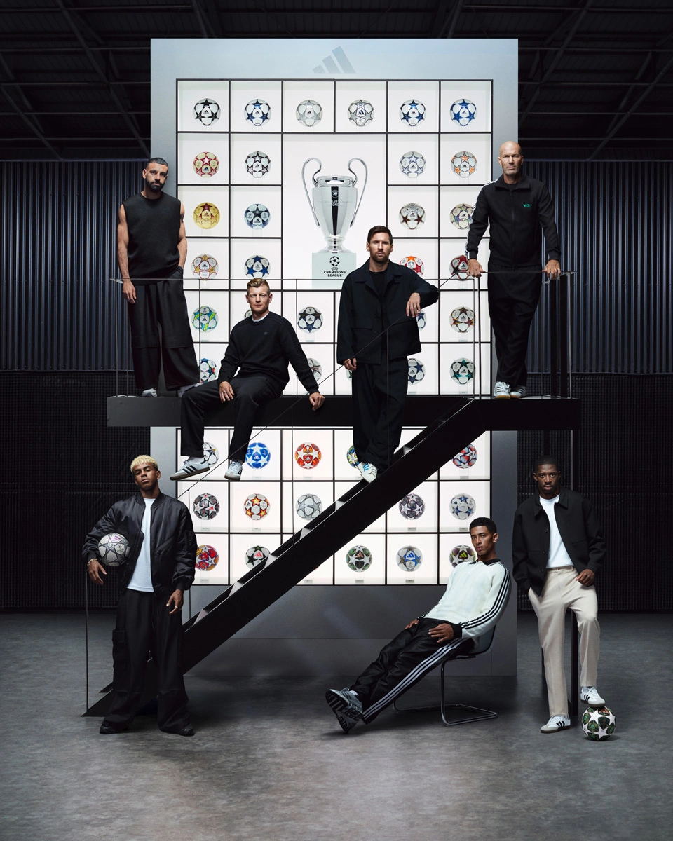 阿迪达斯发布与欧冠联赛合作 25 周年比赛用球 © 球衫堂 kitstown