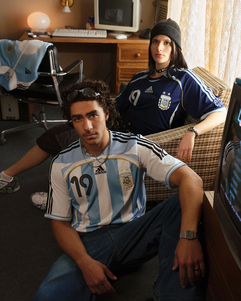 阿根廷国家队 2006 年世界杯复刻版球衣 © 球衫堂 kitstown