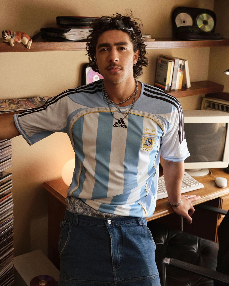 阿根廷国家队 2006 年世界杯复刻版球衣 © 球衫堂 kitstown