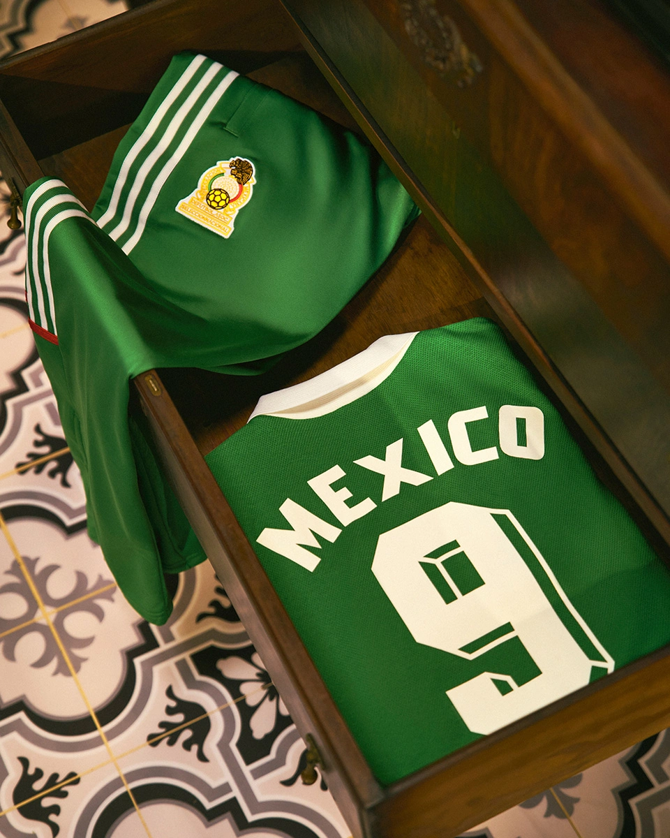 墨西哥国家队 1986 年世界杯复刻版主场球衣 © 球衫堂 kitstown