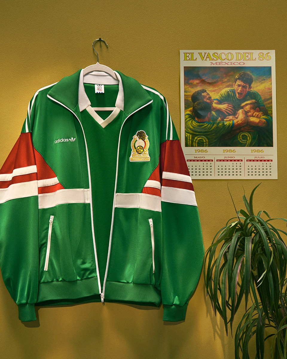 墨西哥国家队 1986 年世界杯复刻版主场球衣 © 球衫堂 kitstown
