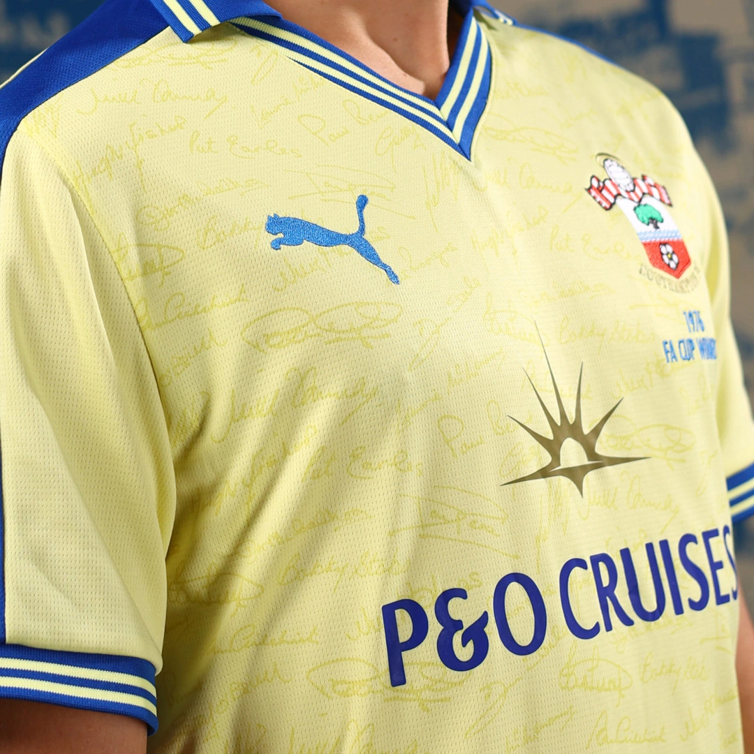 南安普敦 1976 足总杯夺冠 50 周年纪念球衣 © 球衫堂 kitstown