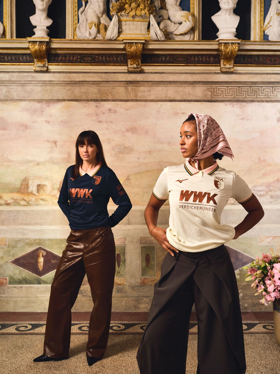 奥格斯堡 2025-26 赛季“富格尔”特别版球衣 © 球衫堂 kitstown 奥格斯堡 2025-26 赛季“富格尔”特别版球衣 © 球衫堂 kitstown