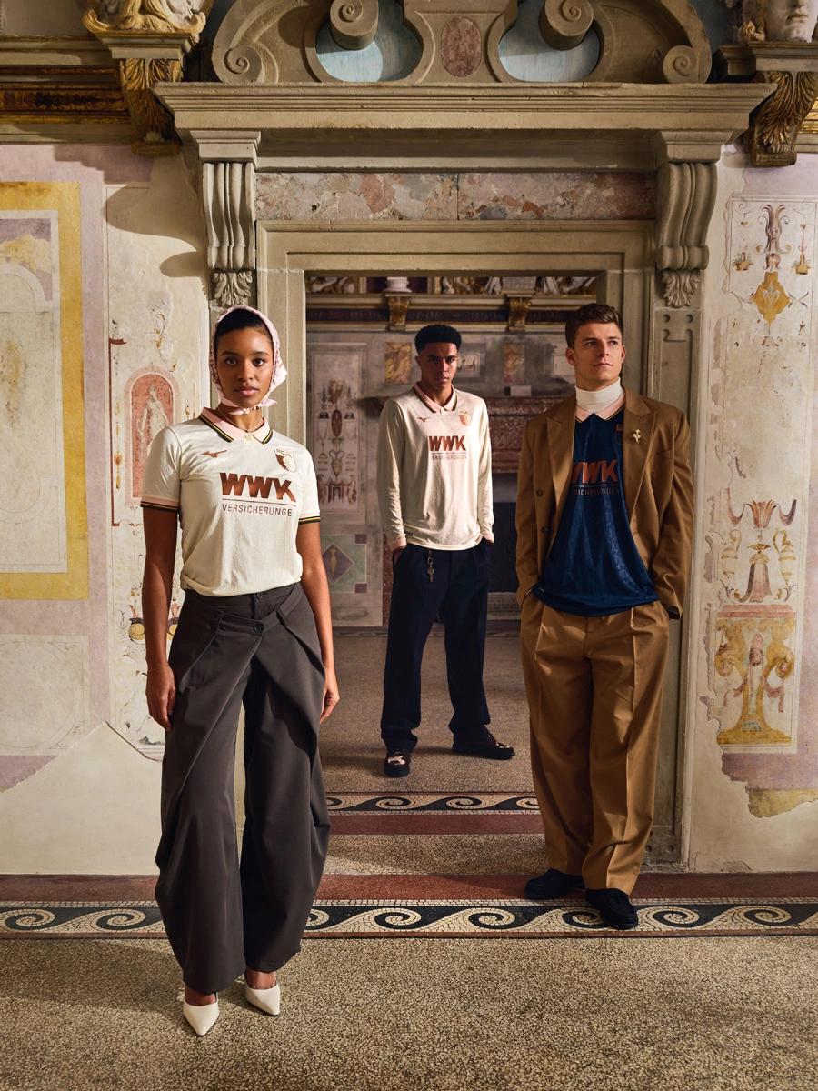 奥格斯堡 2025-26 赛季“富格尔”特别版球衣 © 球衫堂 kitstown 奥格斯堡 2025-26 赛季“富格尔”特别版球衣 © 球衫堂 kitstown