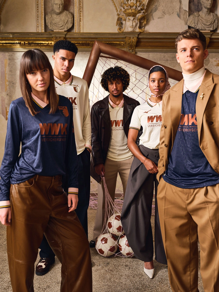 奥格斯堡 2025-26 赛季“富格尔”特别版球衣 © 球衫堂 kitstown 奥格斯堡 2025-26 赛季“富格尔”特别版球衣 © 球衫堂 kitstown