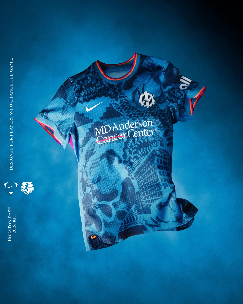 休斯敦冲刺 2026 赛季第二客场球衣 © 球衫堂 kitstown