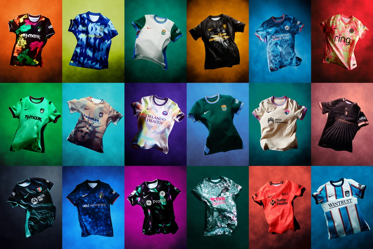 耐克推出美国全国女子足球联赛(NWSL)2026 赛季球衣 © 球衫堂 kitstown 耐克推出美国全国女子足球联赛(NWSL)2026 赛季球衣 © 球衫堂 kitstown