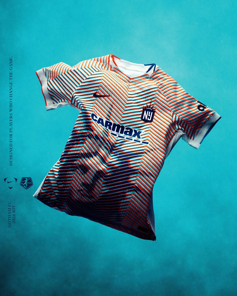 耐克推出美国全国女子足球联赛(NWSL)2026 赛季球衣 © 球衫堂 kitstown 耐克推出美国全国女子足球联赛(NWSL)2026 赛季球衣