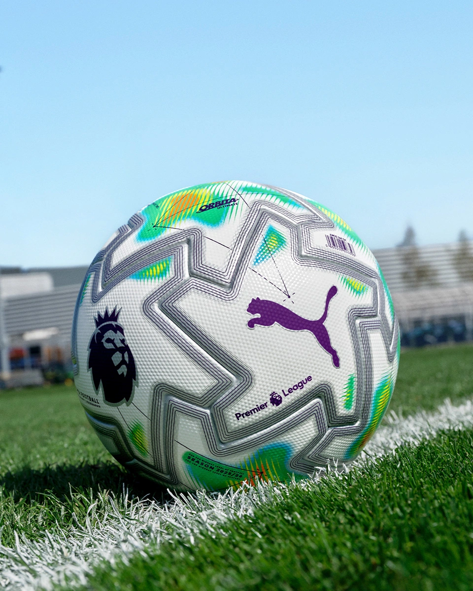 2025-26 赛季英超联赛“悸动版”官方比赛用球 © 球衫堂 kitstown