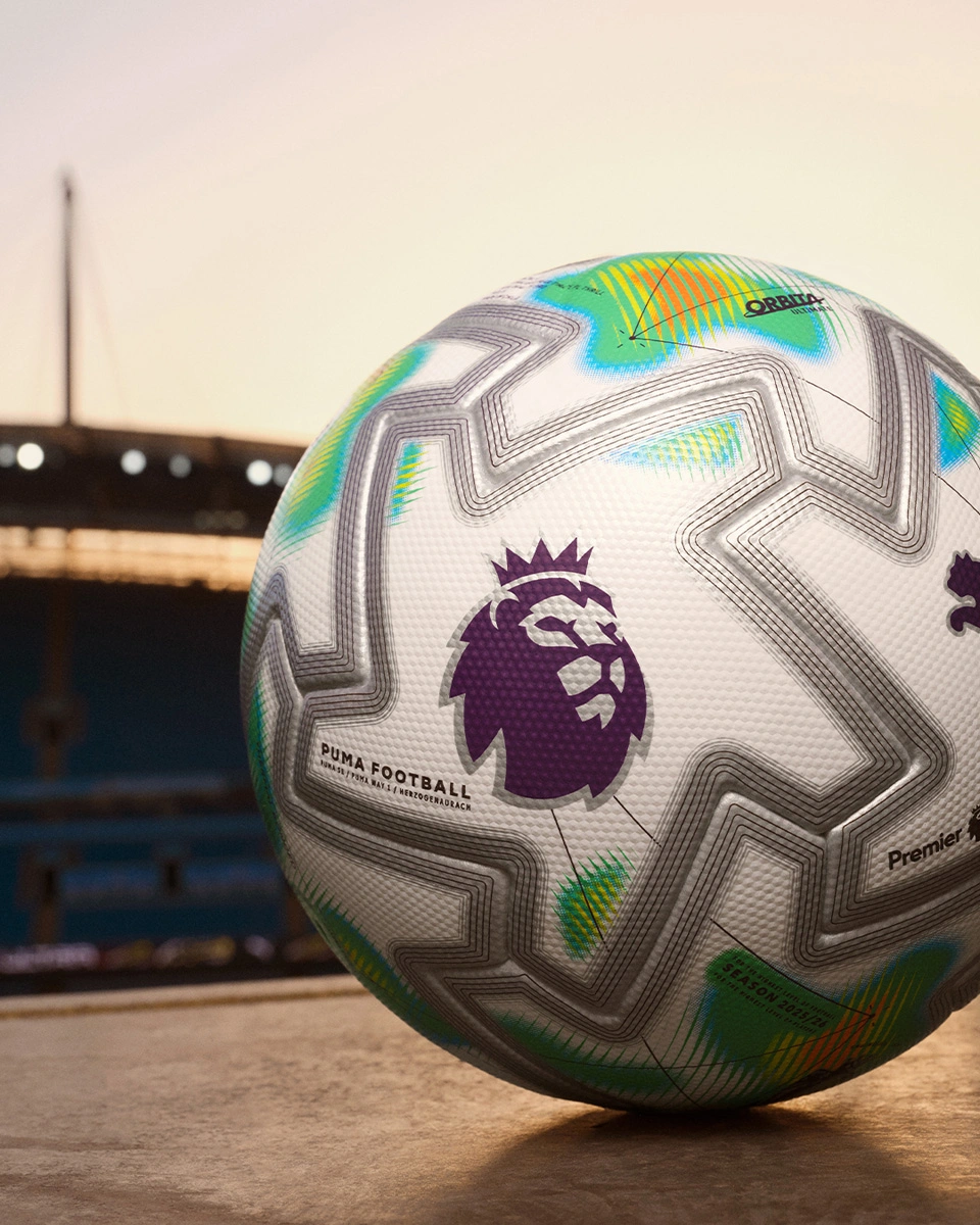 2025-26 赛季英超联赛“悸动版”官方比赛用球 © 球衫堂 kitstown