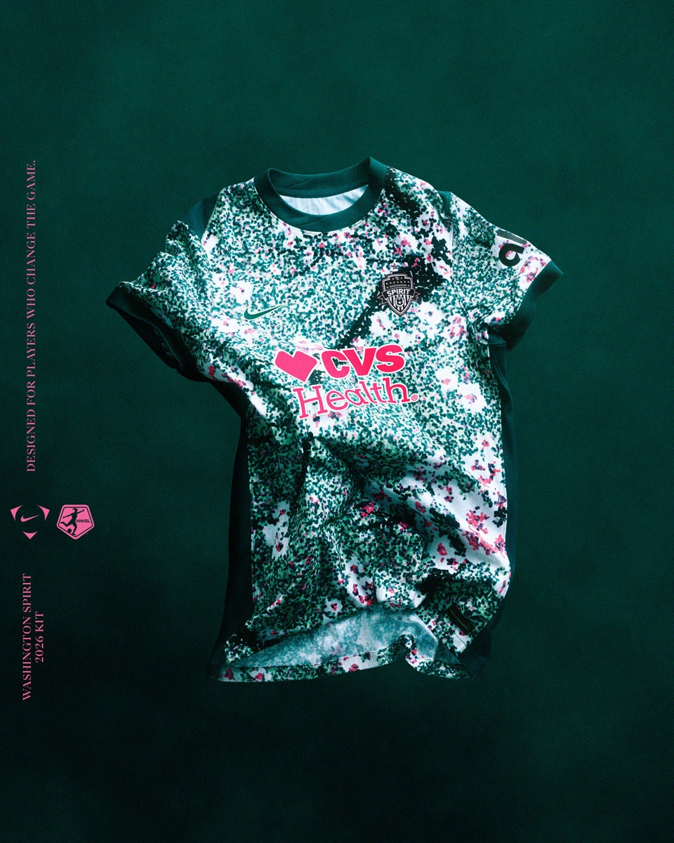 华盛顿精神 2026 赛季主场球衣 © 球衫堂 kitstown